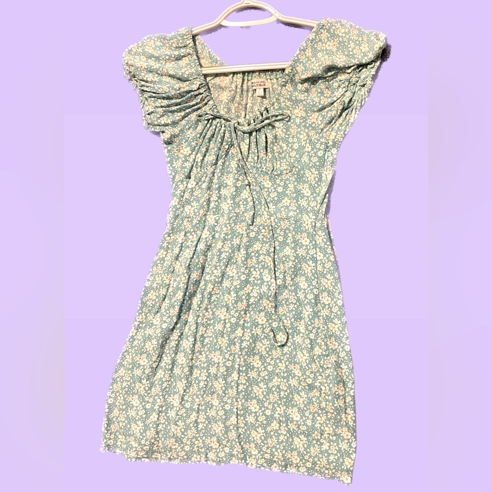 Floral mini dress